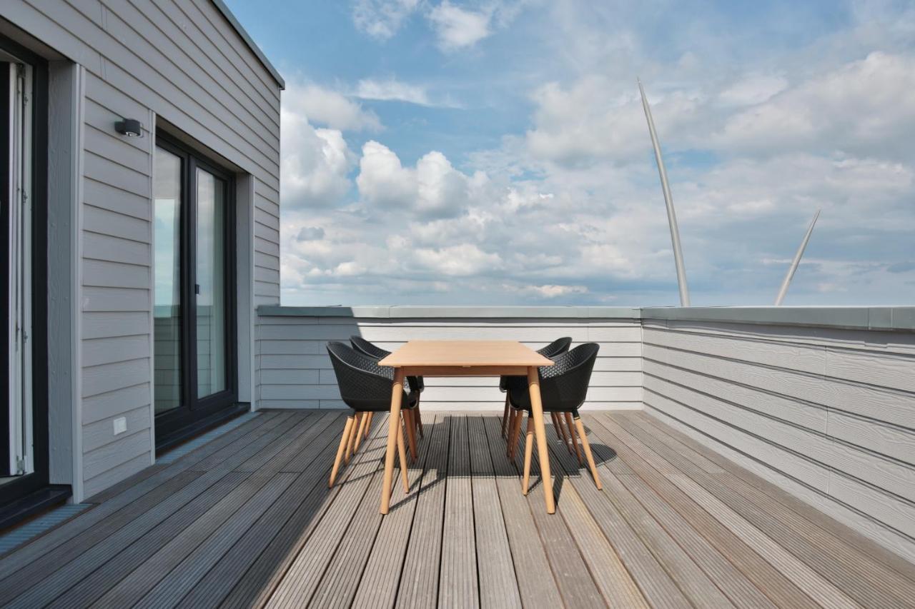 Strandperle Ostsee Penthouse Suite 2 ニーンドルフ エクステリア 写真