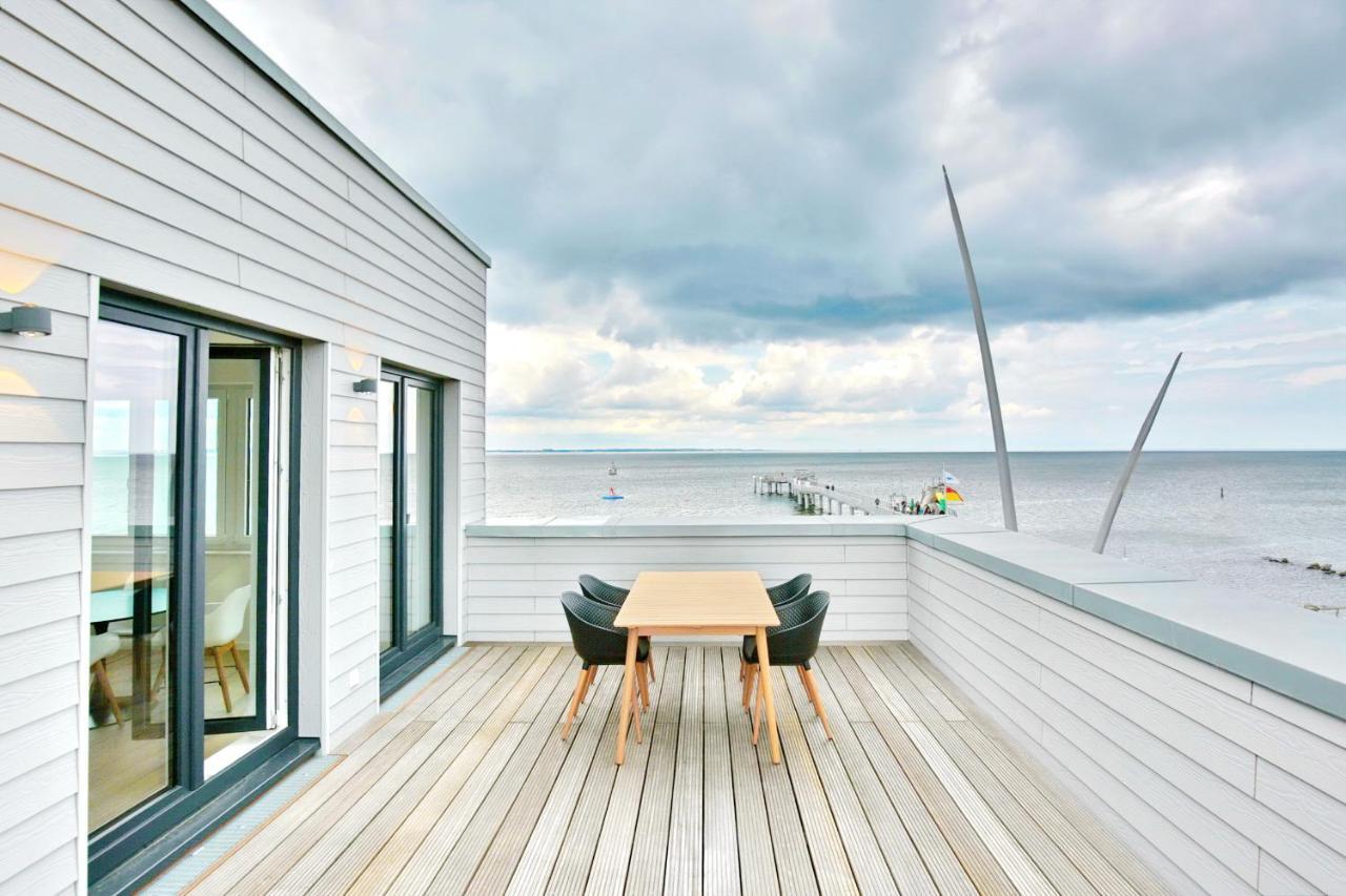 Strandperle Ostsee Penthouse Suite 2 ニーンドルフ エクステリア 写真